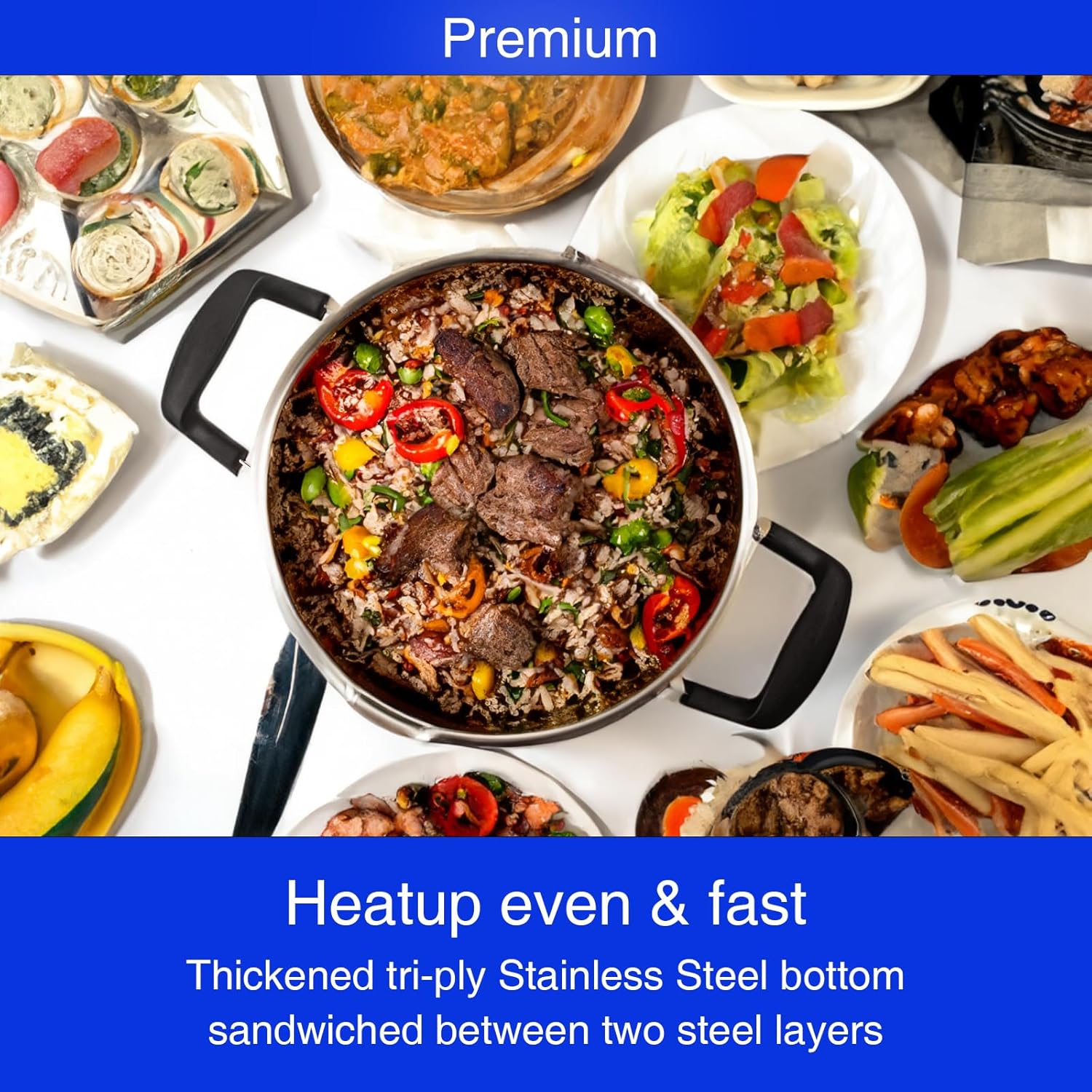 Stainless Steel Cookware for Pasta and More