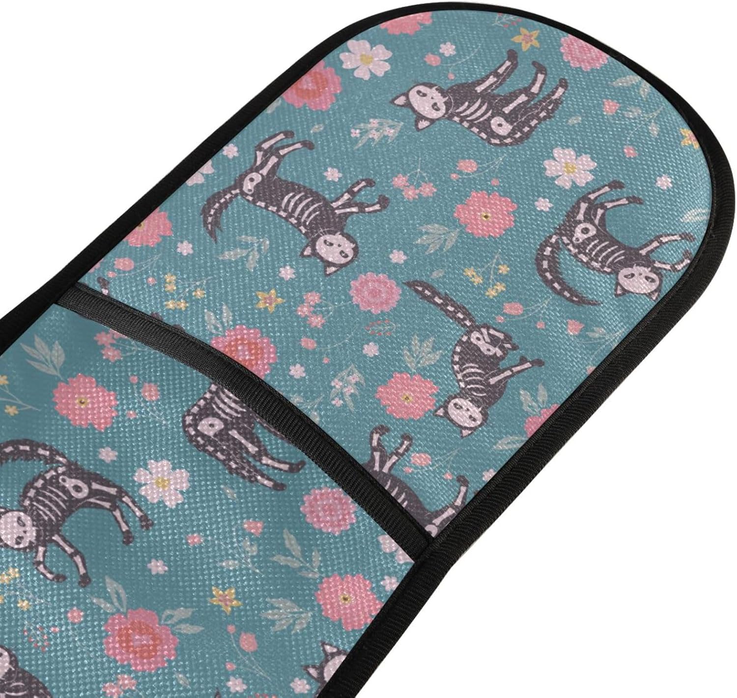 Double Oven Mitts with Heat-Resistant Loop Glove