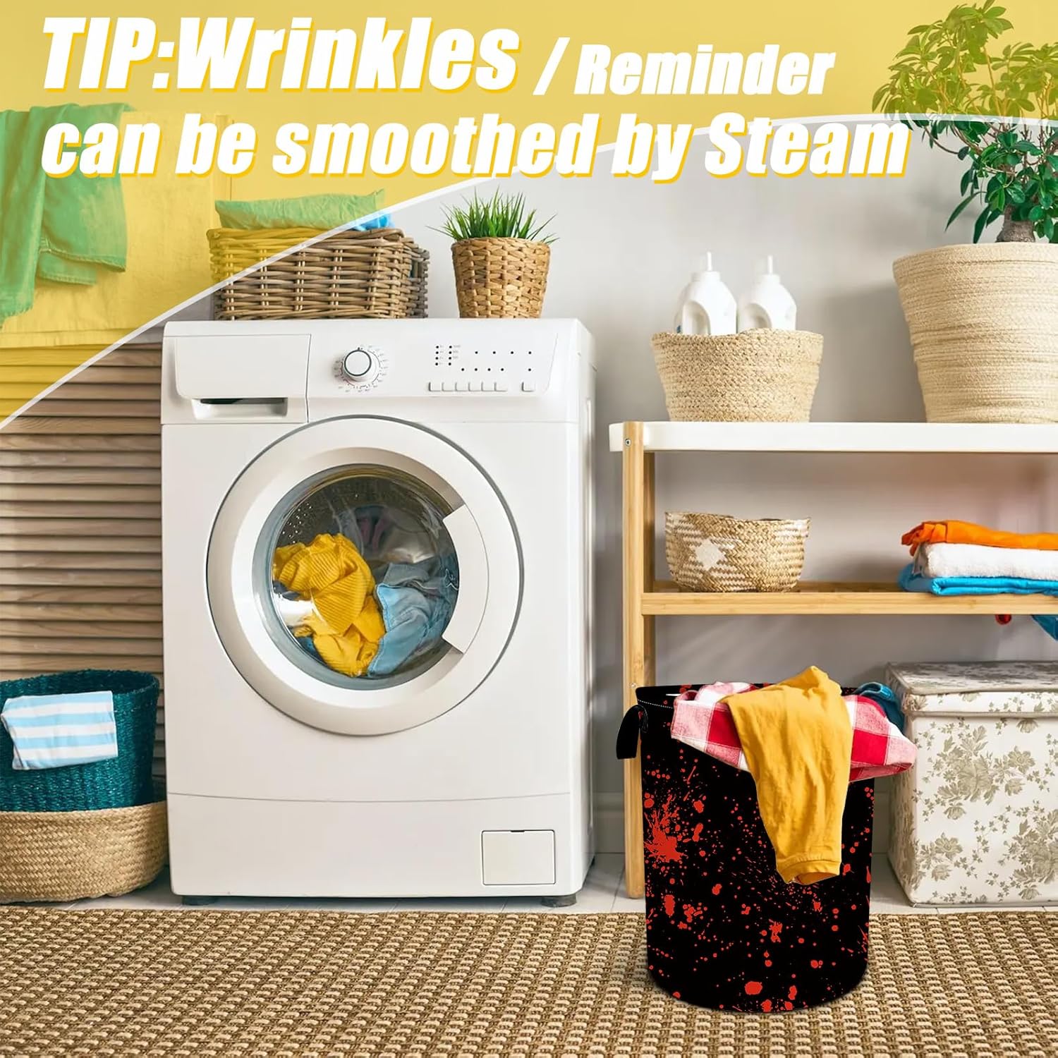 BloodSplattered Laundry Basket