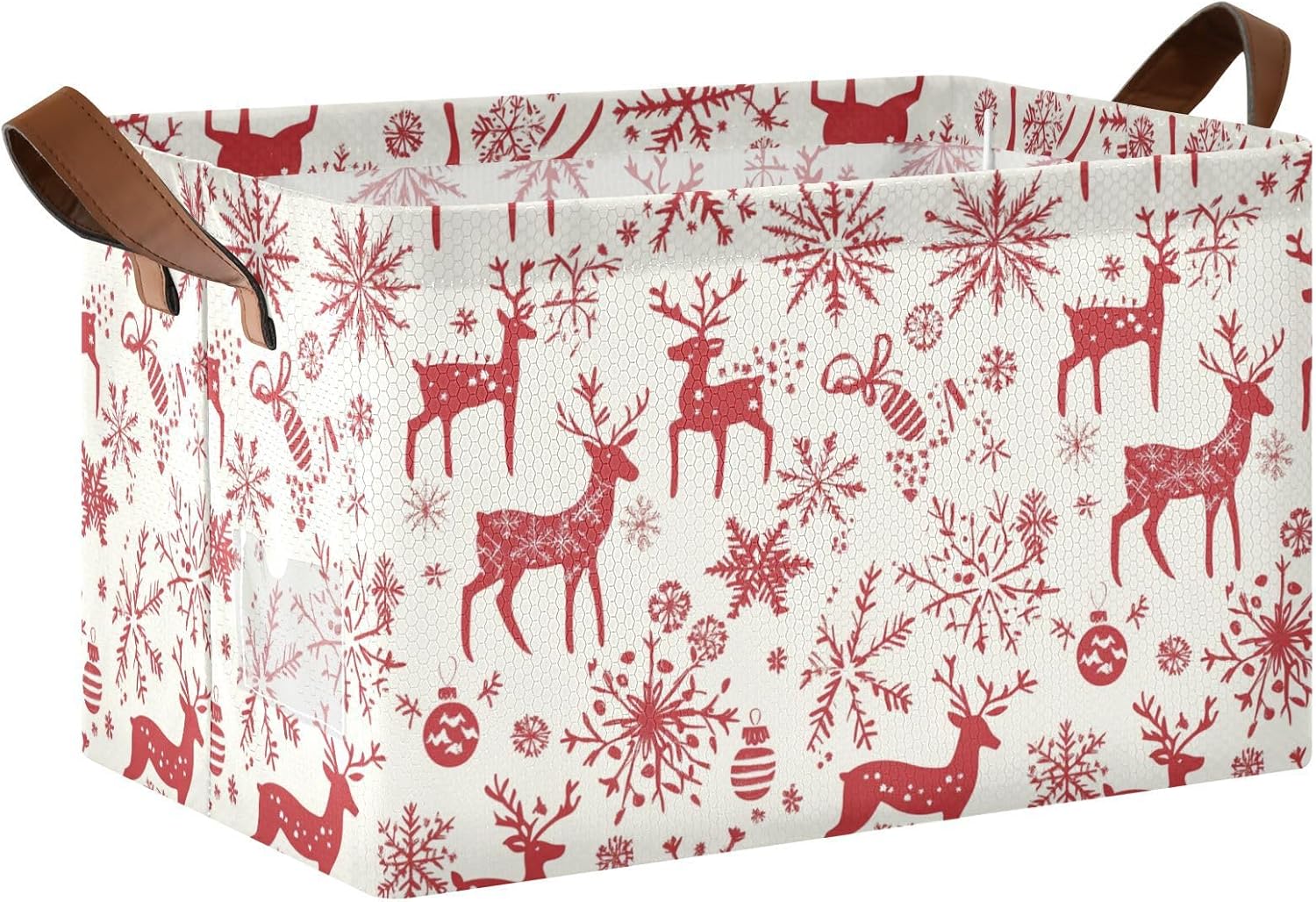Christmas Reindeer Storage Bin for Laundry Hamper 169x114x10inch