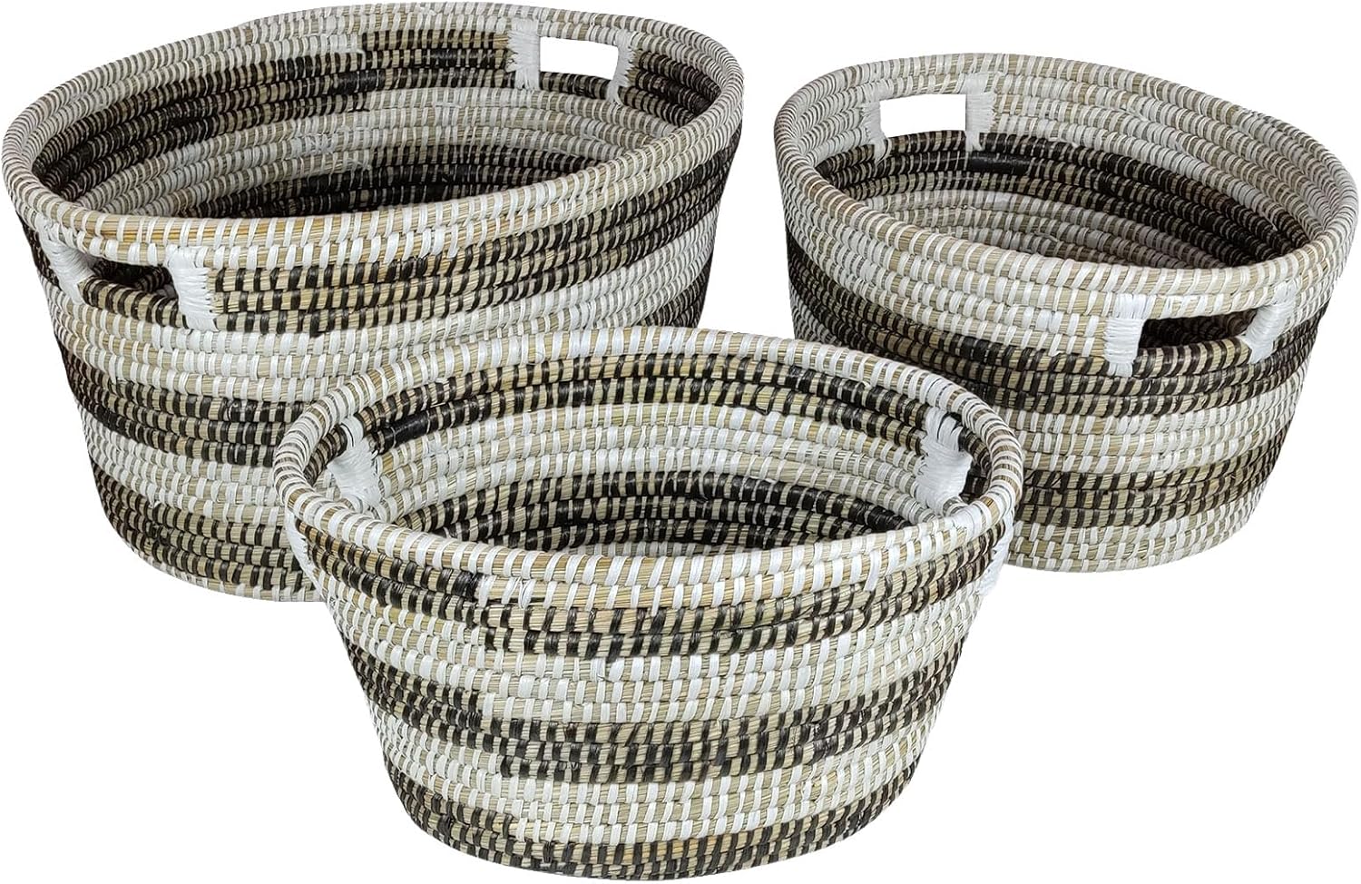 Versatile 3-Piece Laundry Basket Set for Organization