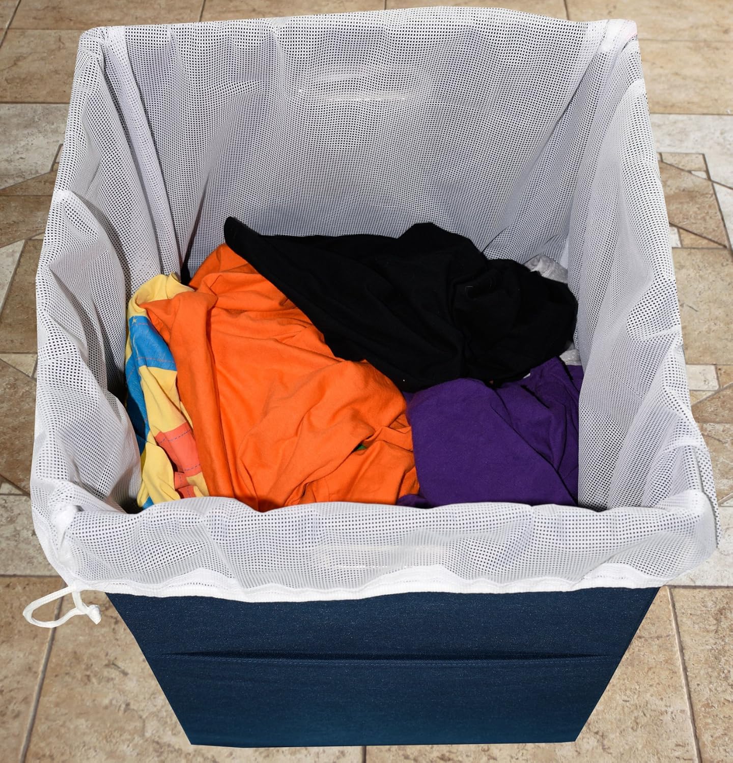 Space-Saving Large Laundry Hamper