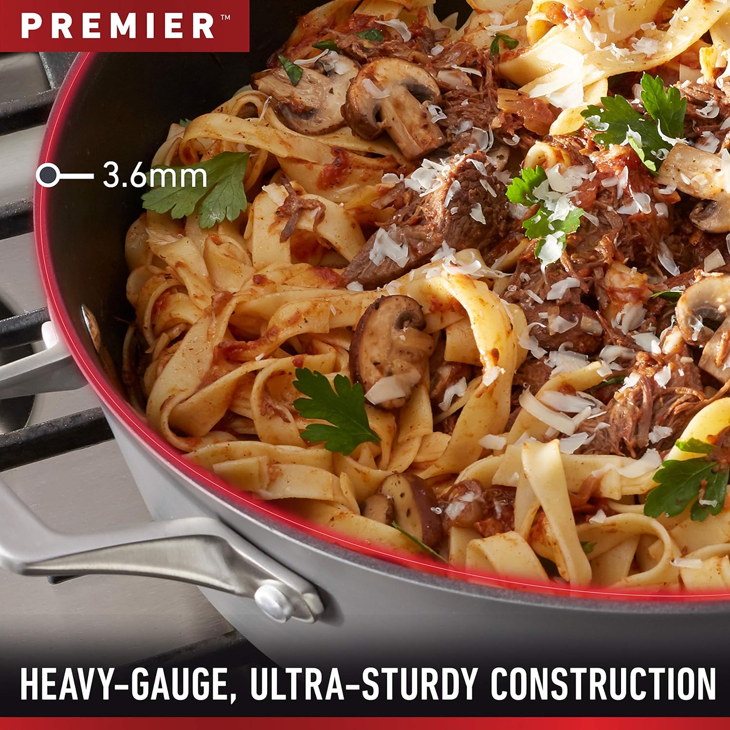 Calphalon Premier Hard-Anodized Nonstick Cookware Set