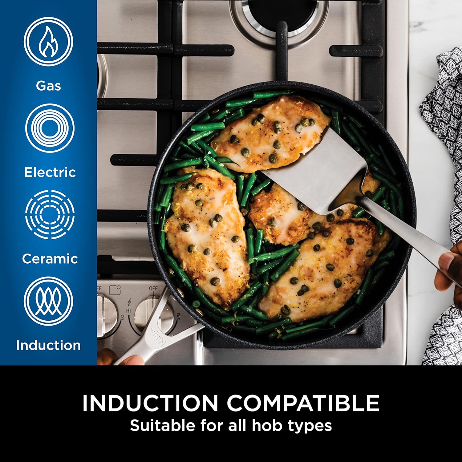 Ninja ZEROSTICK 3-Piece Cookware Set