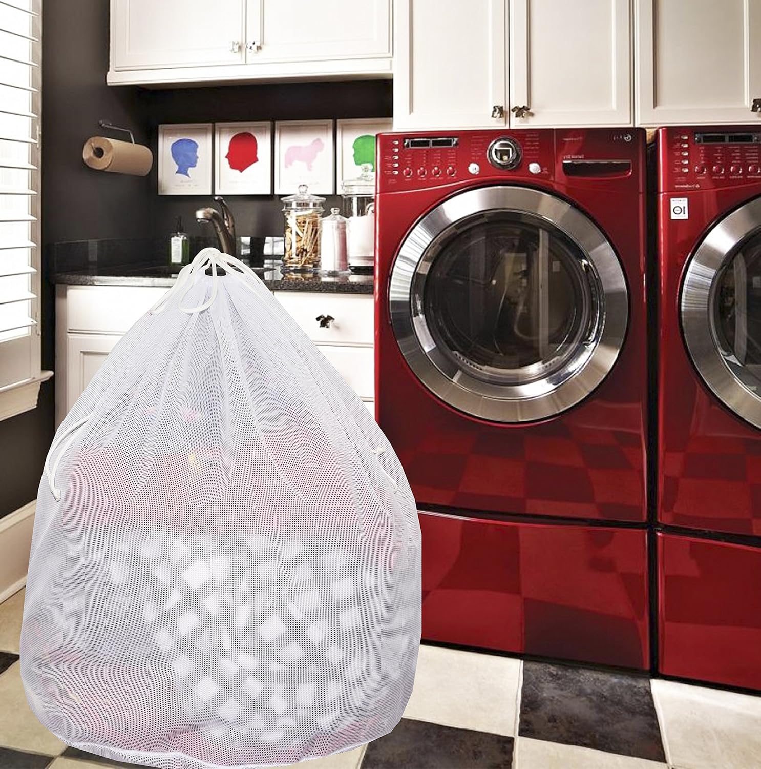 Space-Saving Large Laundry Hamper